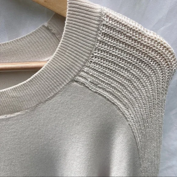 Prologue Cream Baggy Shirt, Size Medium - Picture 4 of 8